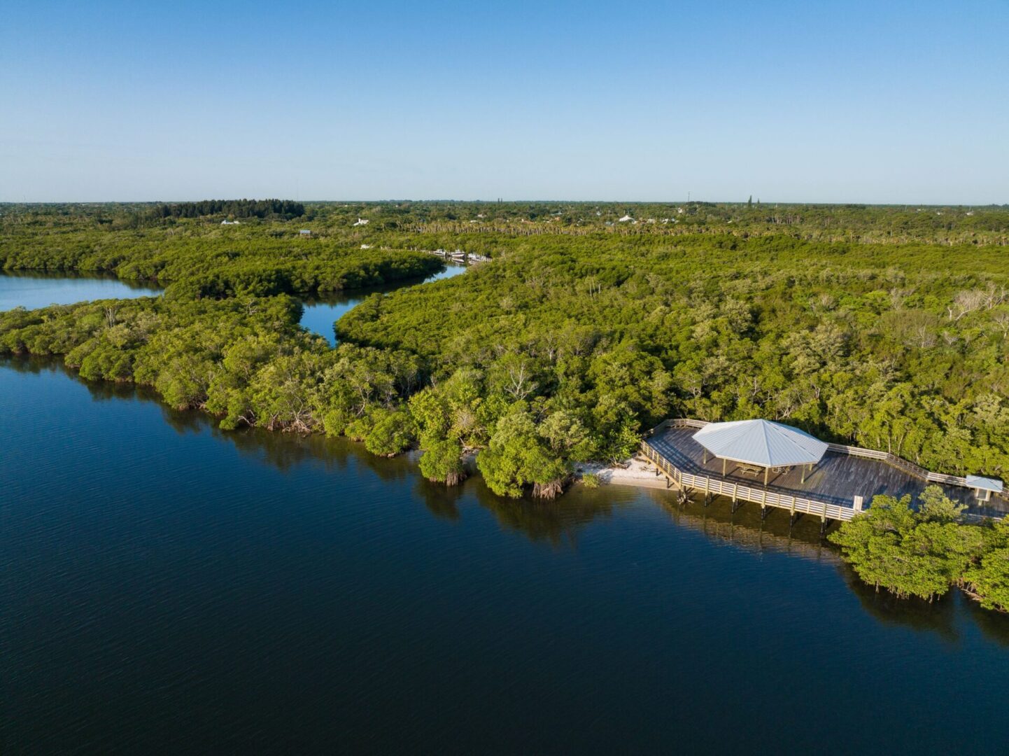 Pecks Lake Park-Aerial