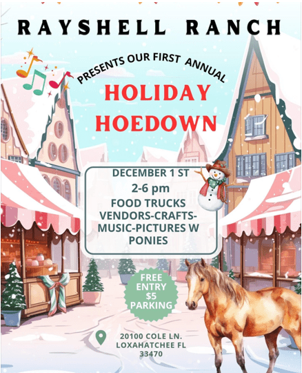 2024 October 1 Dec Holiday Hoedown