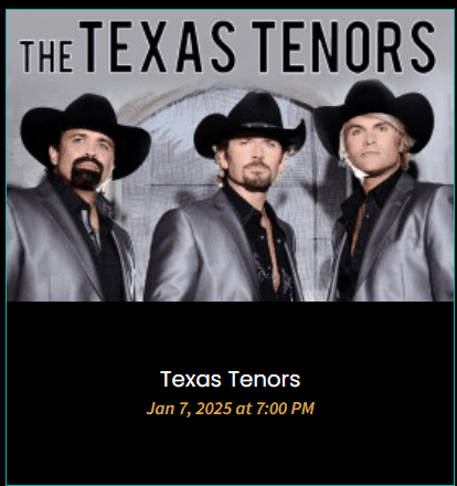 2024 Dec 7 Jan Texas Tenors