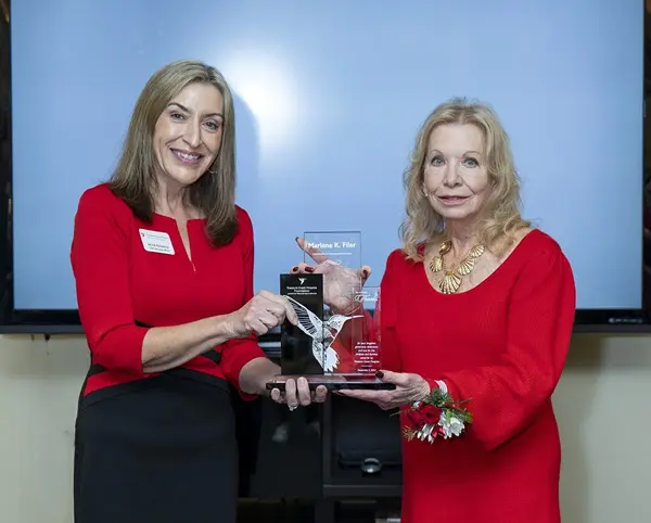 2 Thanks for Giving Honoree Marlene Filer with TCH CEO Jackie Kendrick, CHPCA a