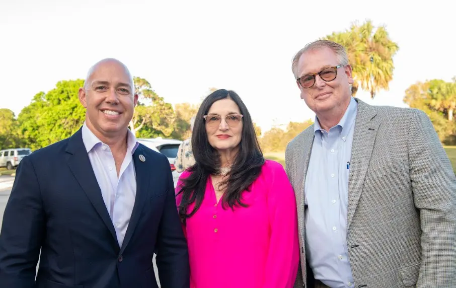 2025 January Congressman Brian Mast, Mary & Tom Kindred